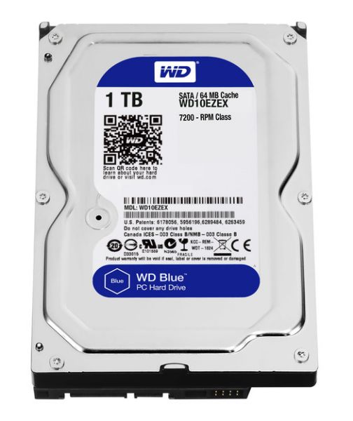 WD Caviar Blue 3.5'' SATA 3 1TB 7200rpm 64MB resmi